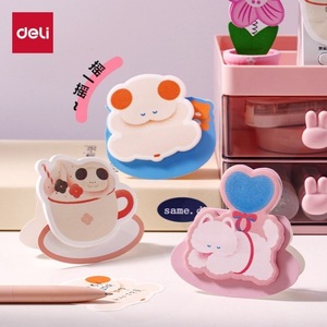 Deli Cute Pet Afternoon Tea Shaker Alien <b>Sticky</b> <b>Notes</b> 30 Sheets Cartoon Paper Back To School - Product Image 1