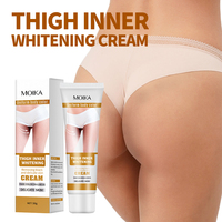 Crème éclaircissante intense MOIKA, marque privée OEM, éliminateur de taches brunes, peau sans imperfections, éclaircissement des aisselles, du bikini et des cuisses intérieures