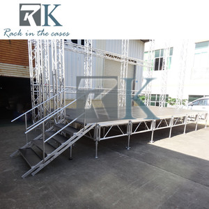 Aluminum Stage Truss System Portable Event Stage Platform for Concert Wedding <b>Show</b> - Product Image 4