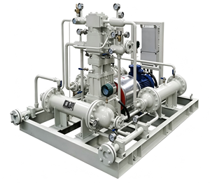 Compresseur industriel sans huile, refroidi par eau, à économie d'énergie, pour gaz de process, destiné à l'industrie chimique - Product Image 2