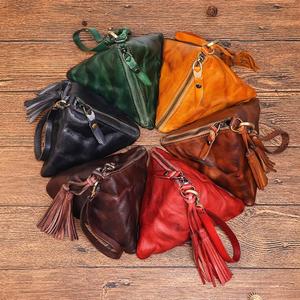 Porte-clés en cuir personnalisé, porte-monnaie, pochette à clés, organiseur avec sangle de poignet, portefeuille de luxe en cuir pour femme - Product Image 1