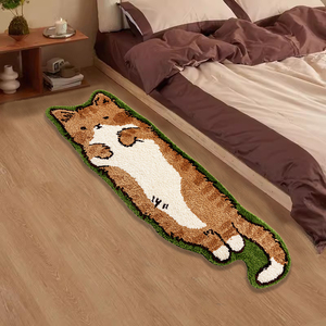 Trang Trí Nội Thất Phòng Ngủ Đầu Giường Chân Pad Tùy Chỉnh Tufted Anime Fluffy Mềm Thảm Phòng Khách Phòng Ngủ Lớn Thảm - Product Image 1