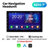 Navifly SS10 LINUX audio rca écran tactile radio cadre wifi bt moniteur écran tactile pour 7 pouces 9 pouces 10 pouces voiture universelle