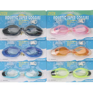 Gafas de Natación Unisex Antivaho e Impermeables, Lentes de Silicona, Clip Nasal de Silicona, Tapones para los Oídos, Precio Bajo, Venta al por Mayor, para Adultos y Niños - Product Image 2