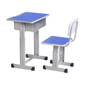 Ensemble scolaire ergonomique durable de conception moderne de haute qualité Bureau et chaise réglables confortables pour les enfants pour l'apprentissage des élèves - Product Image 3