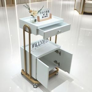 Multi-functional beauty salon furniture mobile hydrotherapy swivel trolley special small <b>cart</b> beauty equipment beauty trolley - Product Image 6