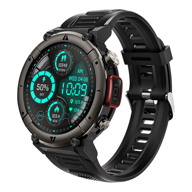 S100 1.45-Inch High-Definition Outdoor Smart Watch Blood Oxygen Blood Pressure Encoder Waterproof IP68 for Bt Call Feature