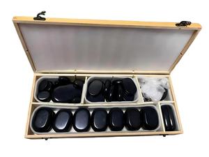 <strong>Hot</strong> Selling Products 2025 <strong>Stone</strong> Therapy <strong>Kit</strong> 64PCS Pain Relief Heat Compression Massage <strong>Stone</strong> Sauna Set - Product Image 4