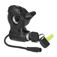 Eu Warehouse Kukirin G2 Master Gaz Kolu, Kukirin G2 Master Elektrikli Scooter Hızlandırıcı Anahtarı Kilidi Entegre Parçaları