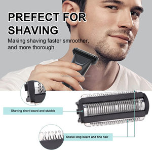 Lames de rechange double tranchant en acier inoxydable Manscaped <span class=keywords><strong>pour</strong></span> <span class=keywords><strong>tondeuse</strong></span> à cheveux 5.0, têtes de rasoir <span class=keywords><strong>pour</strong></span> poils du corps et rasoir de précision, lot de 2 <span class=keywords><strong>pour</strong></span> le rasage - Product Image 3