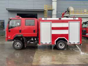 <span class=keywords><strong>Camion</strong></span> de pompiers professionnel avec échelle aérienne et pompe à haut débit pour le sauvetage aéroportuaire - Product Image 1