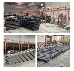 IP65防水アルミ製アンティーク街灯装飾LEDガーデンポールライト（ソーラー＆AC電源対応） - Product Image 5