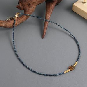 Collana di perline di riso <span class=keywords><strong>Picasso</strong></span> antico gioielli di moda da donna accessori di perline ceche di nicchia - Product Image 3