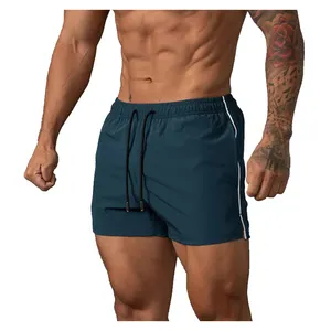 Großhandel Custom Quick Dry Männer Laufen Bodybuilding Gym Shorts für Männer