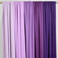 Rideaux de fond en tissu polyester soie laiteuse ivoire 10x10 pieds pour événements d'anniversaire, décoration de scène, fournitures de draperies de mariage - Vente en gros