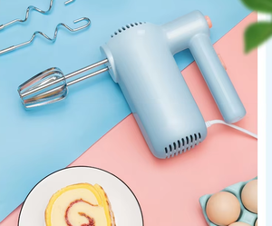 Fourchette à nourriture et à gâteau <span class=keywords><strong>Patate</strong></span> <span class=keywords><strong>douce</strong></span> Pâtes Pain Farine Manivelle De Poche Mini Double Mélangeurs de pâte dure électriques - Product Image 1