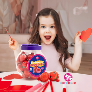 Vente en Gros Bonbons Gélifiés Moelleux en Forme de Globe Oculaire en Vrac Halal Doux Goût Fraise Fourrés à la Confiture Bonbon Gélatineux à Mâcher Œil - Product Image 4
