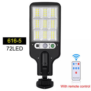 Lampione stradale solare a LED impermeabile per esterni con sensore di movimento PIR a 3 modalità di luce lampada solare ad alta luminosità per Patio da giardino - Product Image 2