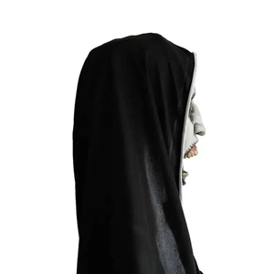 Máscara de látex de monja de terror con turbante accesorio de cosplay gótico aterrador para mujer para Halloween Fiesta del Día de Todos los Santos - Product Image 6
