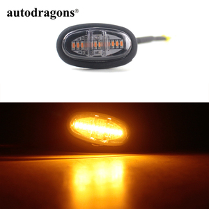 Autodragons 4PC Feux de positionnement LED fumés blancs, rouges et ambre pour calandre avant F-150 Raptor - Product Image 3