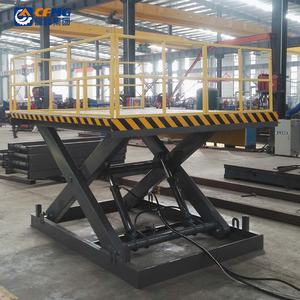 ई के साथ अनुकूलित फिक्स्ड भूमिगत हाइड्रोलिक ऊर्ध्वाधर स्थिर कैंची लिफ्ट - Product Image 5