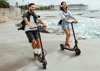 Trottinette électrique adulte, vitesse maximale 25 km/h, moteur 650W, batterie 36V 10Ah, cadre pliable pour les trajets quotidiens en ville