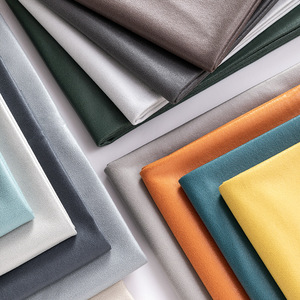 <span class=keywords><strong>Tissu</strong></span> imperméable résistant 100% polyester enduit de PVC |   Housse de canapé épaisse de couleur unie, matériau de coussin fait à la main |   Soldes - Product Image 3