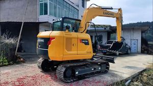 <b>For</b> 9075F Mini Excavator Yanmar Engine 7.5Ton High Efficiency Hydraulic Crawler Digger China Made EarthMoving - Product Image 3