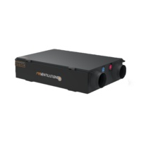 Unité de ventilation à échangeur de chaleur à moteur haute pression AC HRV ERV HVAC G4 150CMH avec filtre HEPA 13, industrielle, flexible, pour hôtel