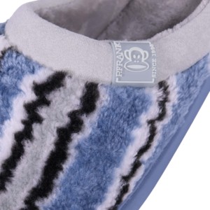 <span class=keywords><strong>Pantofole</strong></span> in peluche da <span class=keywords><strong>donna</strong></span> Paul Frank all'ingrosso, blu con stampa astratta, a punta chiusa, calde <span class=keywords><strong>invernali</strong></span>, da indossare in casa, con suola spessa - Product Image 3