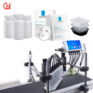 เครื่องพิมพ์อิงค์เจ็ท TIJ แบบอัตโนมัติเต็มรูปแบบ หลายหัวพิมพ์ ราคาโรงงาน ความแม่นยำสูง สำหรับบรรจุภัณฑ์สินค้า เครื่องพิมพ์อิงค์เจ็ทออนไลน์ - Product Image 1