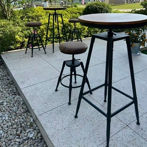 <span class=keywords><strong>Ensemble</strong></span> de mobilier d'extérieur en <span class=keywords><strong>bois</strong></span> de haute qualité, contemporain et très vendu, pour café, jardin, cour et <span class=keywords><strong>balcon</strong></span> - Product Image 6
