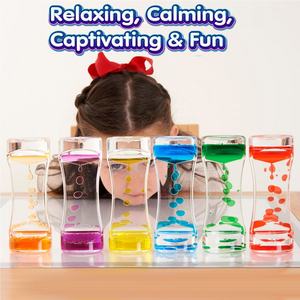Juguete <span class=keywords><strong>Sensorial</strong></span> Relajante y Calmante para Niños, <span class=keywords><strong>de</strong></span> Plástico, con Movimiento <span class=keywords><strong>de</strong></span> Líquido, Temporizador <span class=keywords><strong>de</strong></span> Aceite, <span class=keywords><strong>Reloj</strong></span> <span class=keywords><strong>de</strong></span> <span class=keywords><strong>Arena</strong></span>, Burbujas, Regalo para el Regreso a Clases - Product Image 2