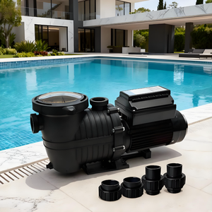 Bomba de Piscina de Velocidad Variable con Inversor Completo de 2.0HP y 230V, Compatible con <span class=keywords><strong>CEC</strong></span> y DOE, Múltiples Frecuencias para Piscinas Elevadas/Enterradas - Product Image 1
