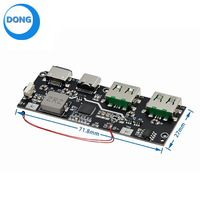 22.5W batterie externe 5 ports bidirectionnel charge rapide module d'alimentation mobile circuit imprimé bricolage carte mère manchon QC4 + PD3.0