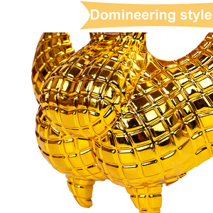Halloween Animal Cosplay Golden Leopard Party PVC Stage Show Prop Accessoire Tigre <span class=keywords><strong>Lion</strong></span> <span class=keywords><strong>Lion</strong></span> Costume Supplément pour spectacles sur scène - Product Image 6