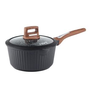 Ensemble <span class=keywords><strong>de</strong></span> 11 ustensiles <span class=keywords><strong>de</strong></span> cuisine antiadhésifs avec revêtement en granit, comprenant une casserole peu profonde - Product Image 6