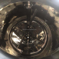 Ligne de production de mélangeur de liquide visqueux de disperseur de SLES de 10 tonnes avec la boîte de vitesse et les composants de noyau de moteur inclus