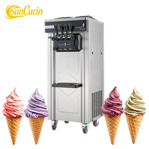 Industrial Automatic Rolled <b>Ice</b> <b>Machine</b>, Stainless Steel for Gelato Rolls, Soft Serve, Yogurt in Commercial and Home GM626 Comme - Product Image 3