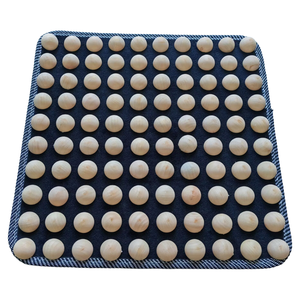 Alfombrilla de Masaje de Pies de Madera Natural Sólida, Masajeador de Puntos de Acupuntura, Alfombrilla para Caminar, Dispositivo de Masaje de Pies Ultra-lento para el Hogar - Product Image 1