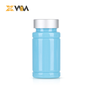 Pharmaceutical PET Pill Jar 100-250ml Opaque Blue with Induction Seal for Natural Products Container - Product Image 5
