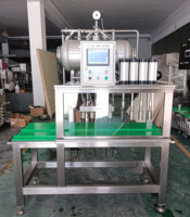 Machine de remplissage et de capsulage de bouteilles en verre semi-automatique, machine d'embouteillage de bière isobare avec commande PLC