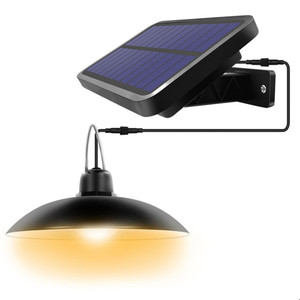 Pannello <span class=keywords><strong>solare</strong></span> a risparmio energetico <span class=keywords><strong>lampadario</strong></span> luce IP65 LED lampada da giardino con lampadine per caffè all'aperto campeggio appeso al pannello <span class=keywords><strong>solare</strong></span> Kit - Product Image 1