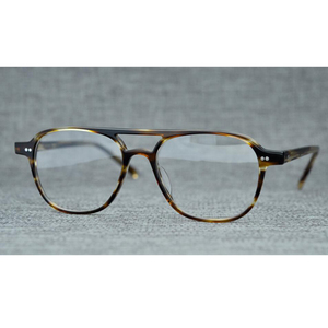 Monture de lunettes en acétate naturel, accessoire de protection pour les yeux - Product Image 2