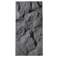 Panneaux muraux en pierre artificielle PU, revêtement mural 3D léger, imperméable, décoratif pour la maison et le bureau