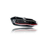 Für Volkswagen POLO 6 LED Scheinwerfer 2019 2020 2021 Scheinwerfer Upgrade VW Polo TSI GTI Version MK6 Auto Front scheinwerfer Lampe