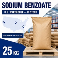Benzoate de sodium de qualité alimentaire, pureté 99 %, CAS 532-32-1, conservateur, poudre de benzoate de sodium 25 kg