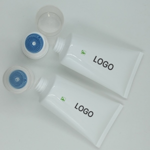 หลอดพลาสติกพร้อมแปรง<span class=keywords><strong>โฟม</strong></span>ขนาด50มล. 60มล. สำหรับบรรจุภัณฑ์เปล่าผลิตภัณฑ์ดูแลผิวเซรั่มบำรุงผิวหน้า - Product Image 2