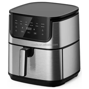 AiFA Entièrement en acier inoxydable nouveau chaud meilleures airfryers numériques 7L 8L 9L 6.5L 5.5L air fryer - Product Image 1
