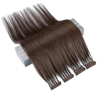 Extensions de cheveux Remy 6D Micro Link à prix d'usine, cheveux humains lisses, ondulés, couleur ombrée, livraison rapide, faible MOQ, vente en gros